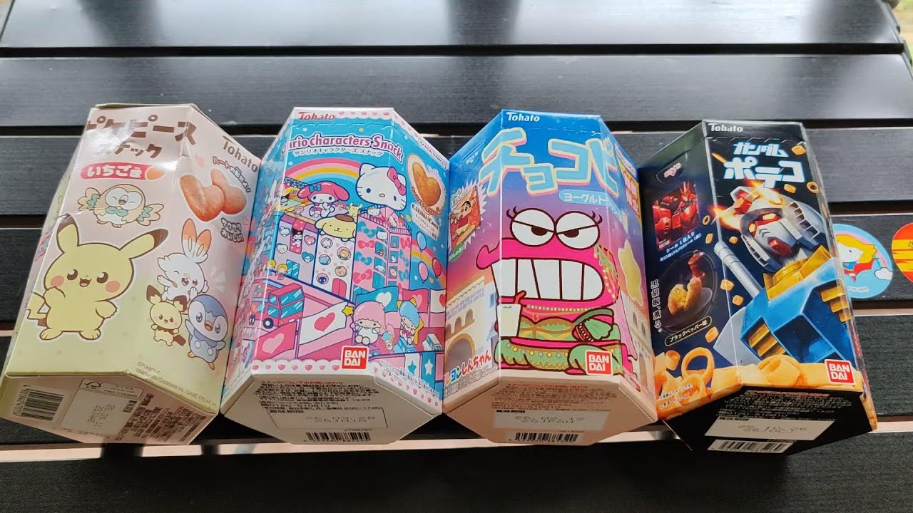 Japanese Tohato Chocobi with Sanrio Character