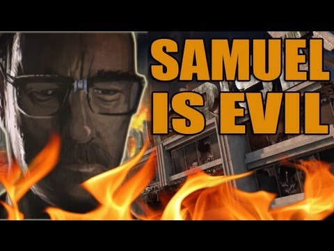 Samuel Is A Zombie? Evil Secret! Black Ops 2 Zombies Die Rise Map Pack Cutscene Analysis