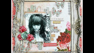 Step by step layout for My Creative Scrapbook LE kit