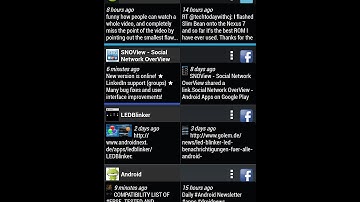 Android App Social Network OverView