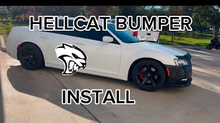 SRT CHRYSLER BUMPER INSTALL *HOW TO*