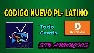 CODIGO DOWNLOADER  PL4YER L4TINO  ACTUALIZADO NOVIEMBRE 🔥🔥 screenshot 3