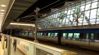 【高清起步錄】港鐵 AEL CAF-Train (E107/K407) 不載客駛經欣澳站