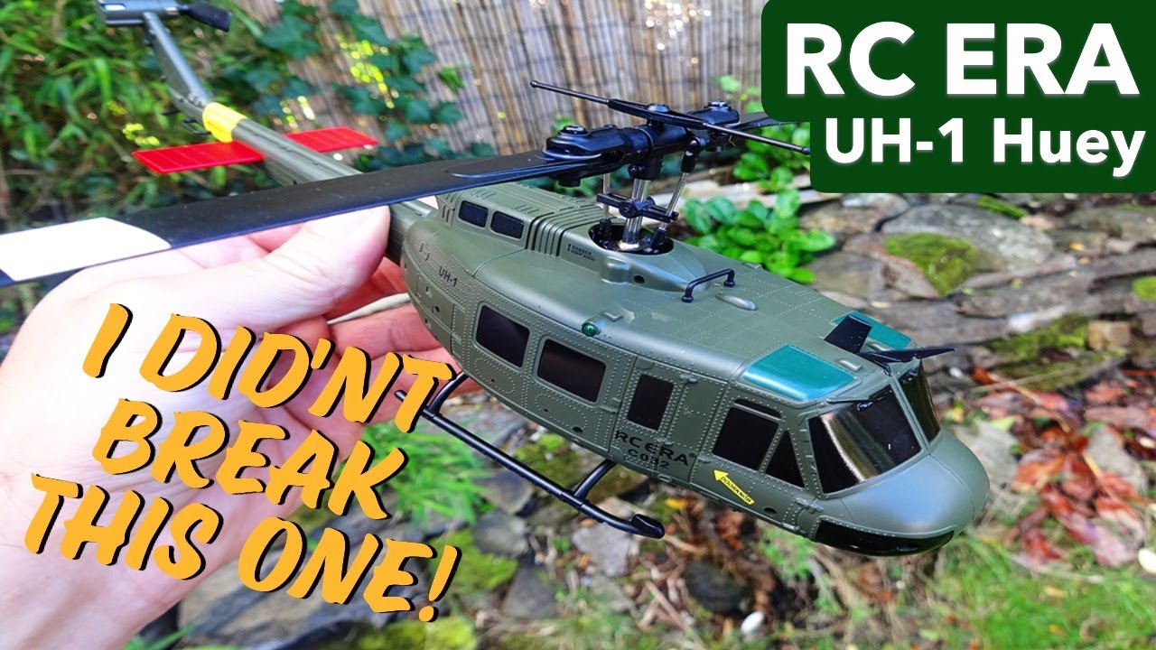 Looks Mint & Fly's Mint! RC ERA 1:48 UH-1 Huey Helicopter - YouTube