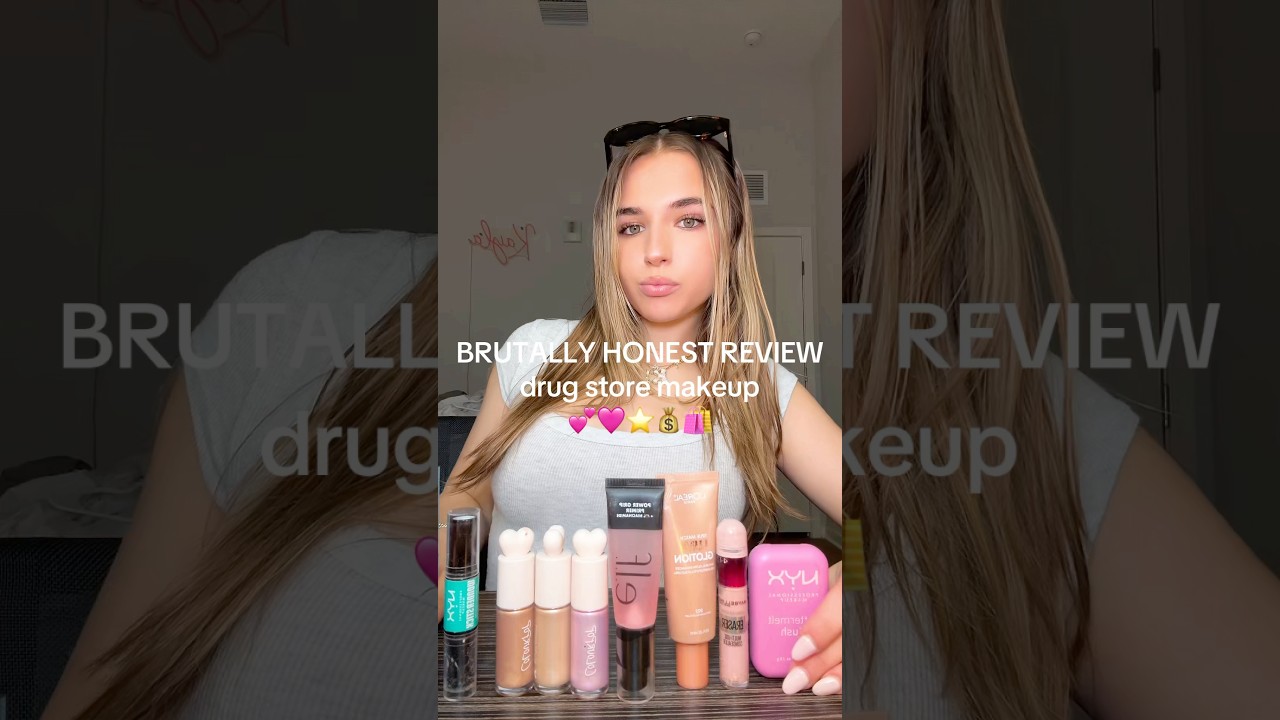 BRUTALLY HONEST drug store makeup review 
