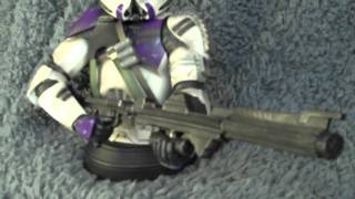 Star Wars Gentle Giant Airborne Trooper Mini Bust In Hand Look (Mace Windu's Squad)