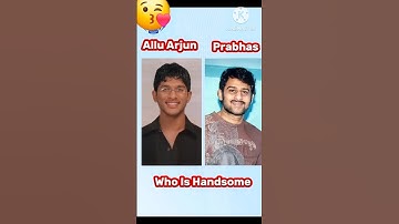 Allu Arjun vs prabhas 😱 Journey ♥️#shorts #ytshort #viral #alluarjun #prabhas