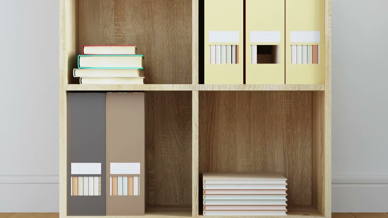 Bibliothèque VidaXL Bibliothèque/Buffet Chêne Fumé 66x30x130 Cm Bois D'ingénierie