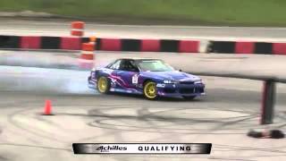 CHRIS WARD During His 1st Qualifying Run for Formula Drift Round 3 Palm Beach International Raceway