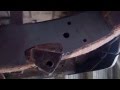 Land Rover Discovery 2 Chassis repair using pre-cut sections