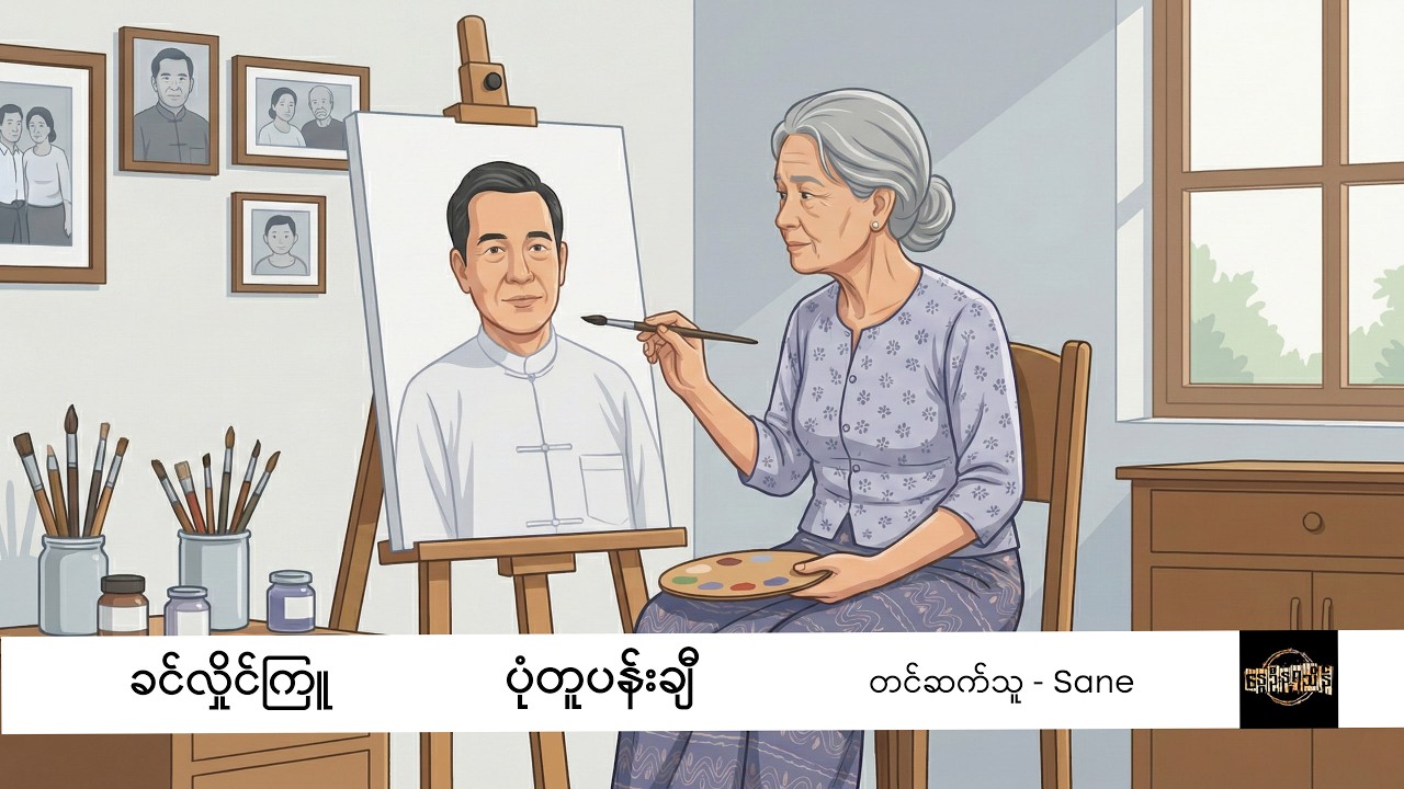 ပုံတူပန်းချီ - ခင်လှိုင်ကြူ