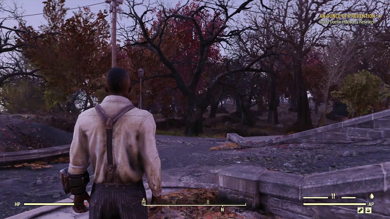 Fallout 76 - White Powder Sports: Craft Level 5 Light Armor For Chest, Legs & Arms Gameplay (2018)