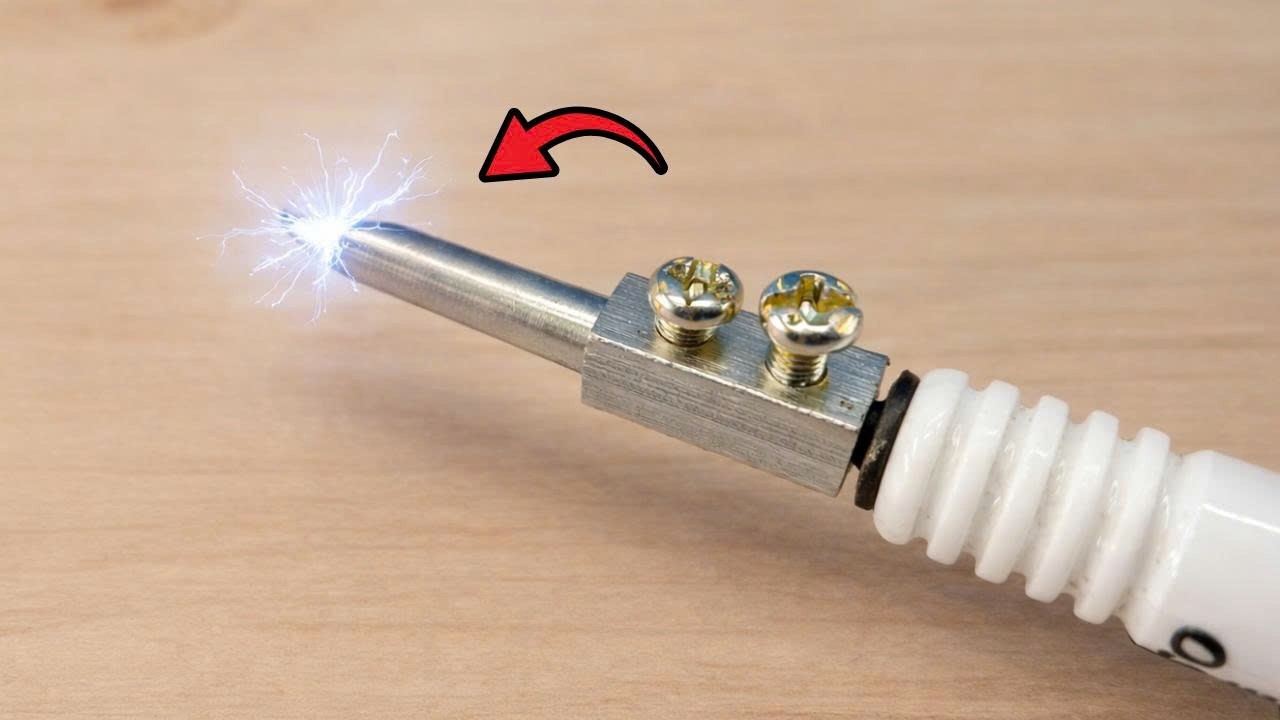 Даже опытный сварщик был удивлен этим методом самостоятельной сварки свечей зажигания 😮