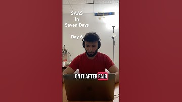 Watch my journey to build a SAAS #SAAS #softwareasaservice #software #vibecoding #techstartup