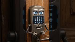🔒 जब Door Lock बोलने लगा! 😱 | Talking Door Lock | Object Talk AI Video #Shorts