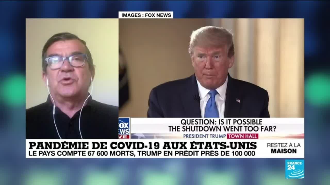 Pandémie de Covid-19 aux Etats-Unis : D. Trump en direct sur Fox News pour relancer sa campagne