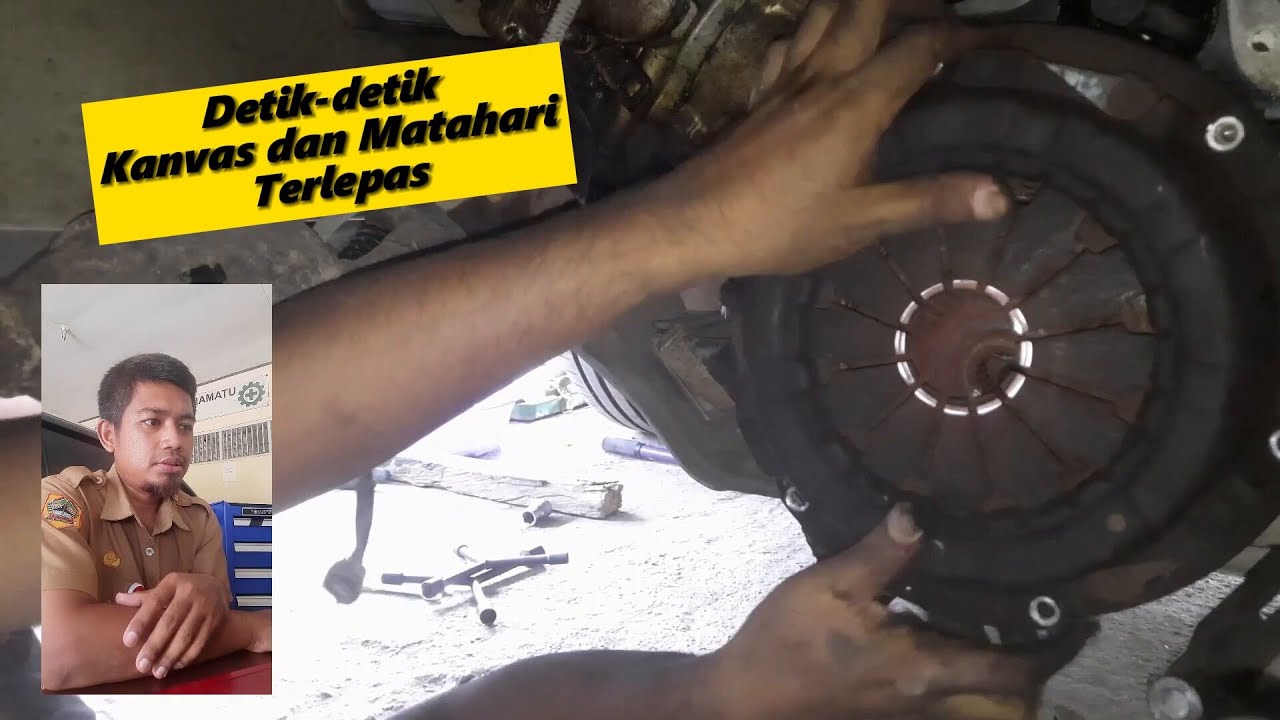 Cara Bongkar Kanvas Kopling dan Matahari Suzuki APV
