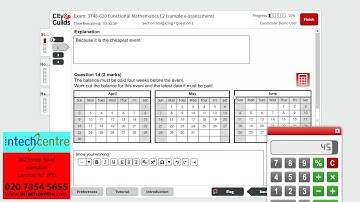 Functional Skills Maths Level 2 Sample 3 - Question 1 (visit our channel for the better versions)