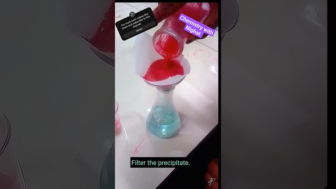 Determine the amount of Nickel per dm³ in given solution by gravimetrically 