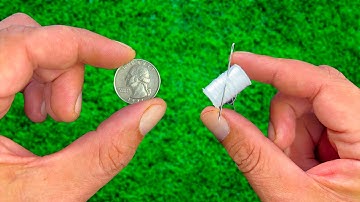 Many Don’t Know This Easy Trick: Thread a Needle Using a Coin!
