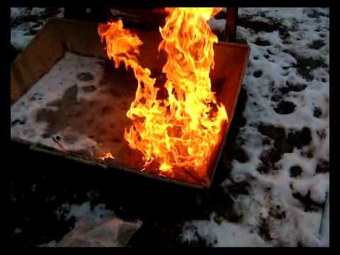 Деревянный ящик для газового баллона 5