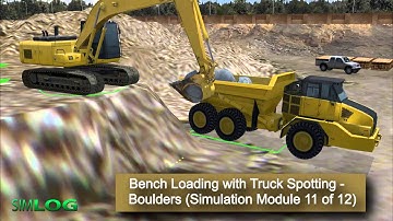 Operator Chair for Hydraulic Excavator Personal Simulator by Simlog