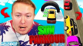 PULL UP in SUVs auf diesem TROLL PARKOUR😂🤙 | GTA Parkour