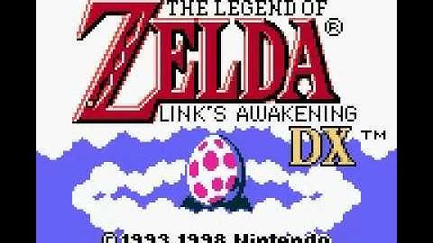 The Legend of Zelda: Link´s Awakening DX Opening