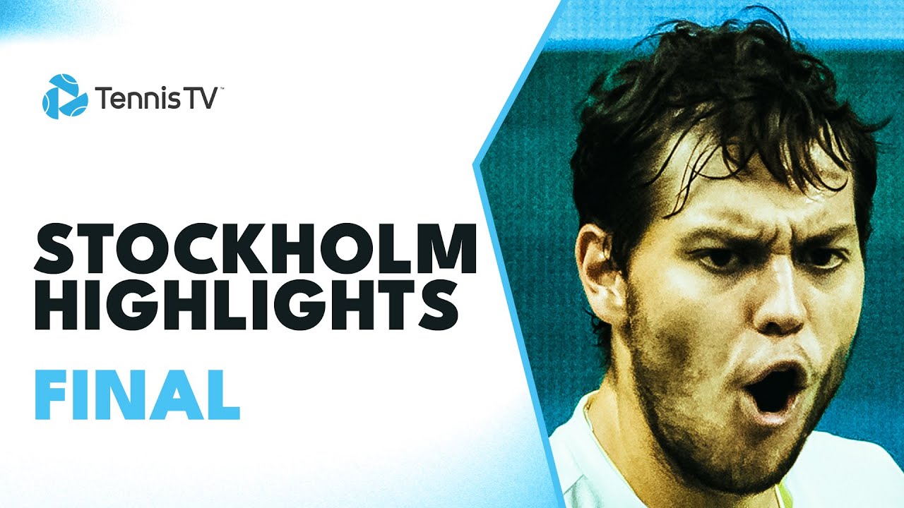 Gael Monfils vs Pavel Kotov For The Title! | Stockholm 2023 Final Highlights