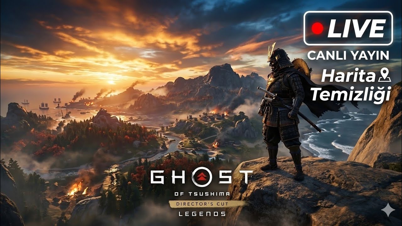 Ghost of Tsushima live CANLI YAYIn harita temizlik hizmetleri