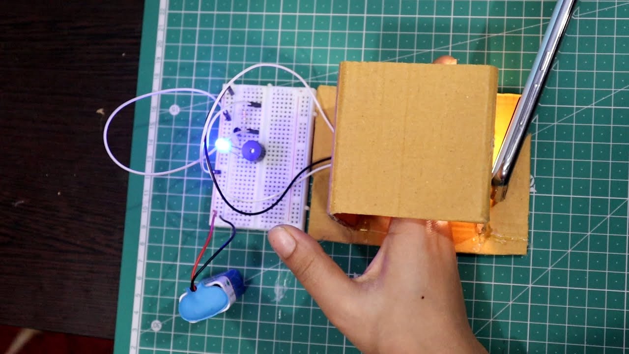 How to make a DIY Security Alarm using LDR - YouTube