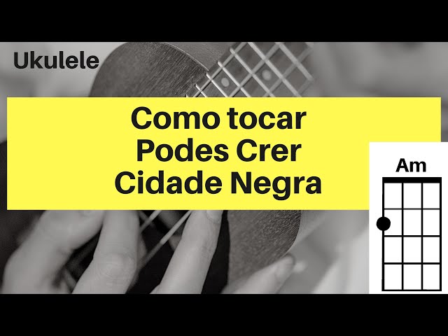 Podes Crer - Cidade Negra - Partitura para Clarinete (C)