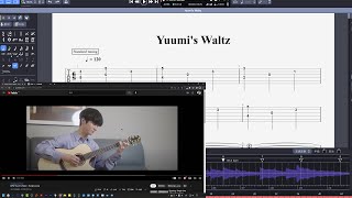 Video thumbnail of "【TAB】Sungha Jung-Yuumi's Waltz"