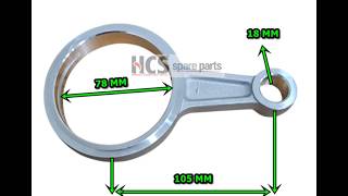 Frascold Compressor S445, S 445 Connection Rod