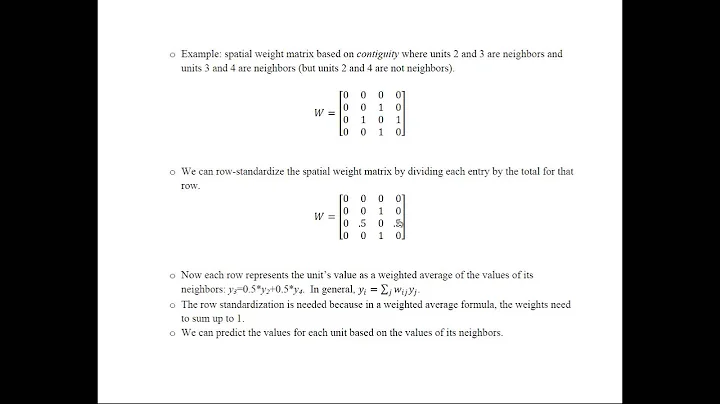 Spatial Econometrics