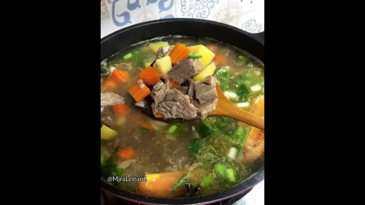 Resep SOP DAGING SAPI BENING (Detil resep & cara buat ada di deskripsi bawah 👇🏻)