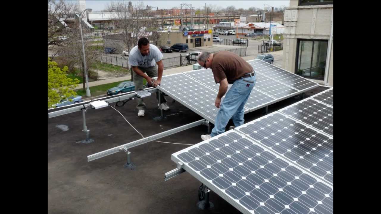 Earth Wind and Solar Energy installs Solar PV / UGE Wind Turbine Hybrid ...