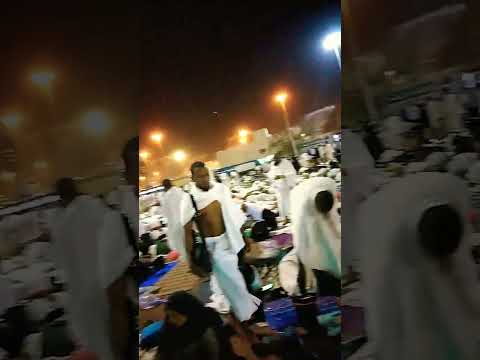 مبيت الحجاج في مزدلفة ليلة العيد اللهم تقبل