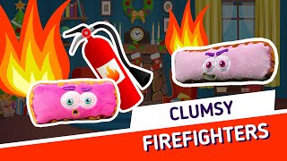 Jolly Battle Clumsy Firefighters | Never Ever Play With Fire | Funny Educational Video | It's A Fire screenshot 2