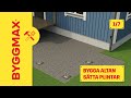 Byggmax tipsar, bygga altan (Del 1 - så startar du ditt altanbygge)