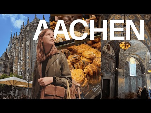A Spontaneous Day in Aachen, Germany 🇩🇪 | Local Food, Cathedral & Chocolate Outlet