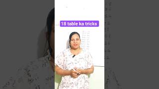 18 Table Trick in 1 Minute! Super Fast Maths Trick #shortsfeed #shortsviral #maths #education