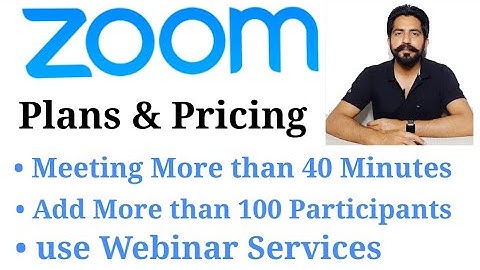 Zoom Plans & Pricing in Detail || How to Purchase Webinar Services