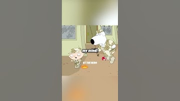 Brian And Stewie Shoot Each Other🤣 || #familyguy #shorts