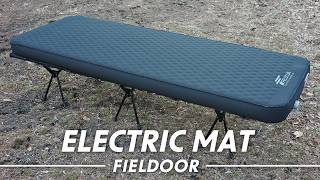 FIELDOORの電動ポンプ内蔵インフレーターマットが寝心地・使い勝手抜群