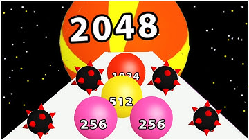 Match Balls 2048 - 2048 Ball Run Game - 2048 & Ball - 2048 Merge -Gameplay - Max Levels (61-80)