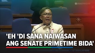 Cendaña throws shade at familial ties in Senate as House tackles anti-political dynasty bill