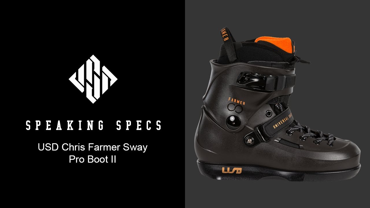 USD Chris Farmer Sway Pro II Boot Speaking Specs YouTube