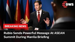 FULL PRESSER: Marco Rubio Addresses Media At ASEAN Summit In Manila On Global Security Issues | AC14