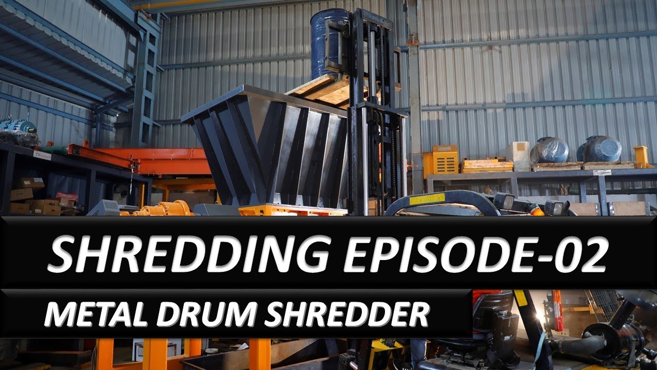 Metal shredder, Metal shredding machine - All industrial manufacturers